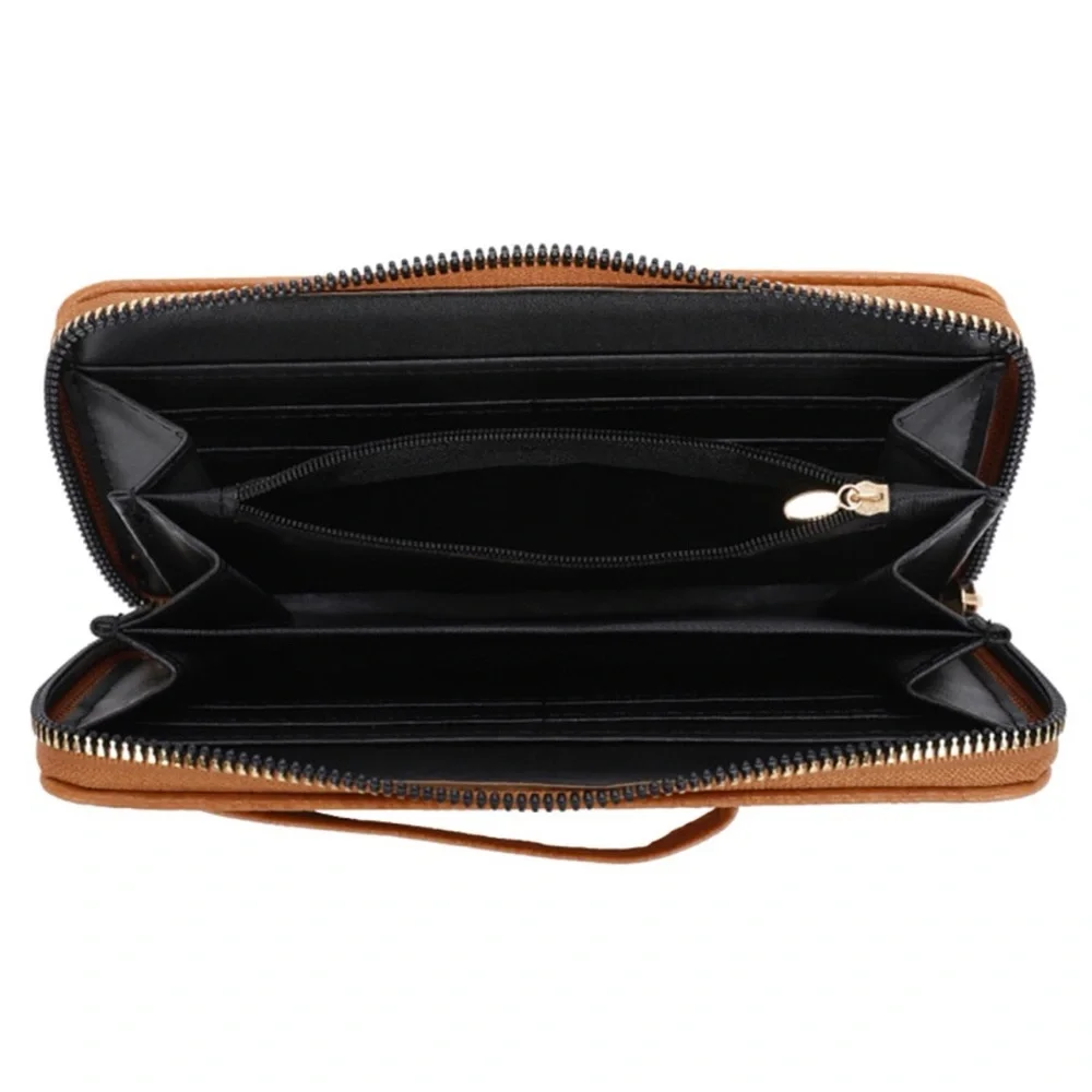 NEW Elegant Black Fashion Top Handle 3-in-1 Satchel / Tote / Crossbody 3PC Set